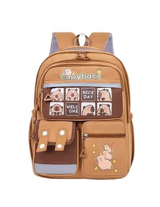 Mochila escolar Capibara impermeable