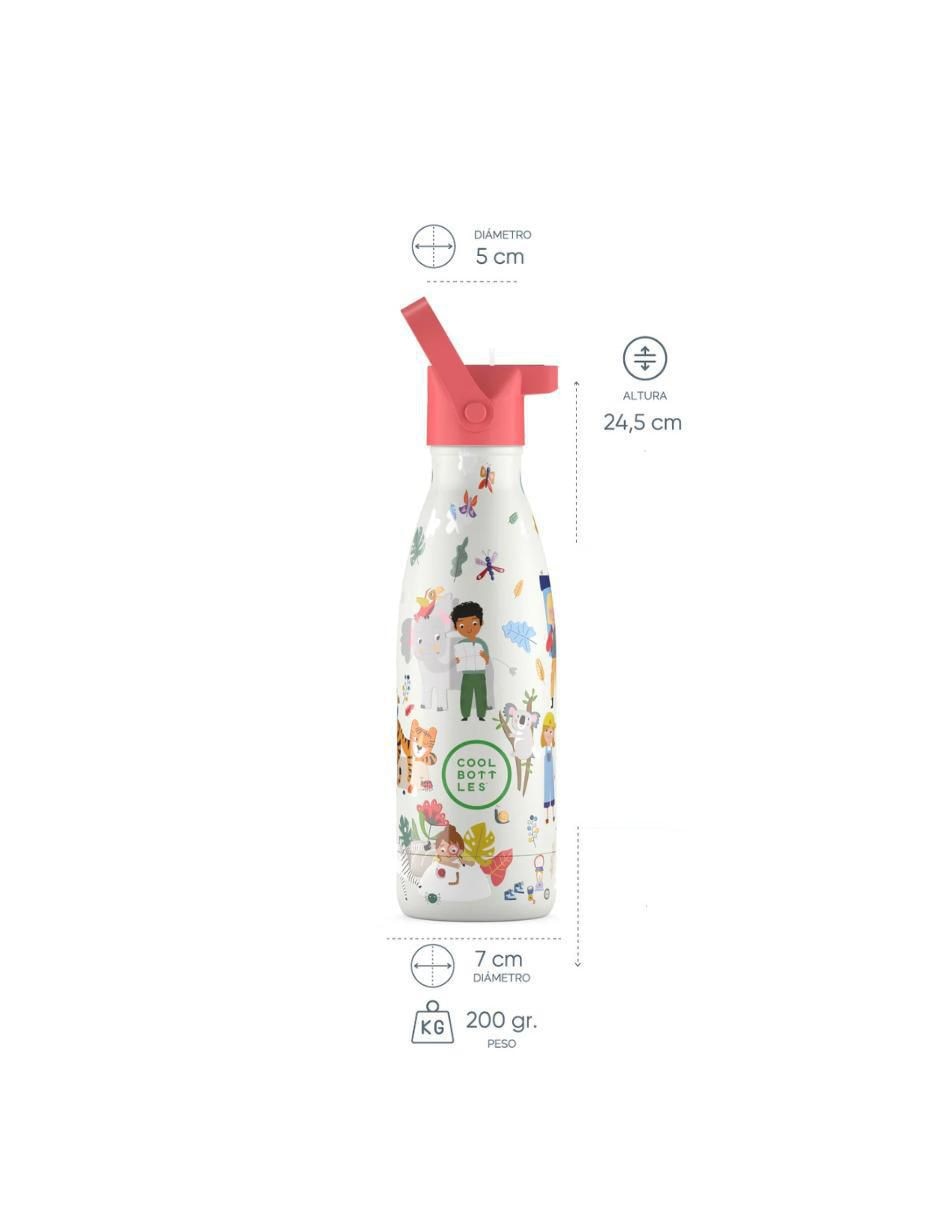 Termo de acero inoxidable Kids con tapa rosca 6