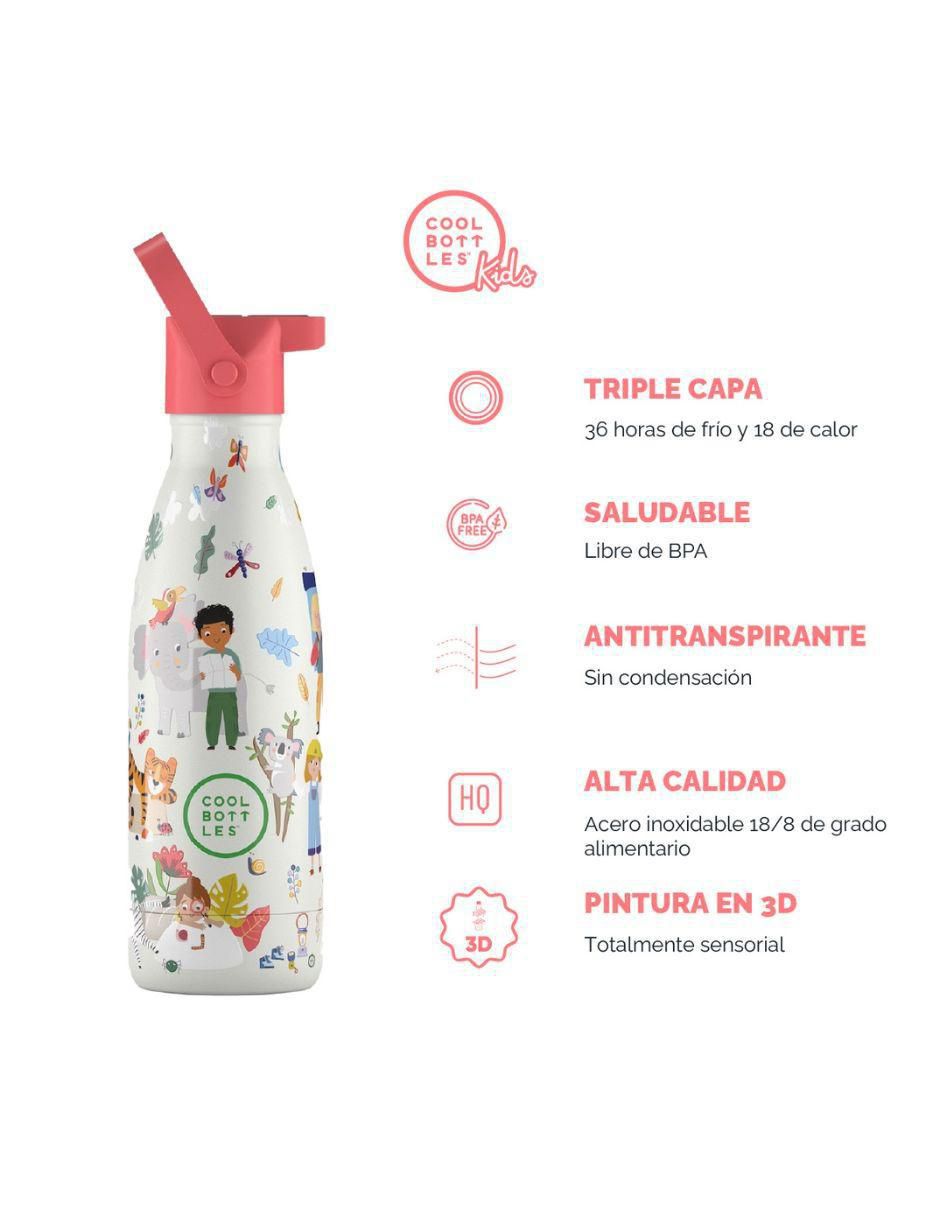 Termo de acero inoxidable Kids con tapa rosca 4