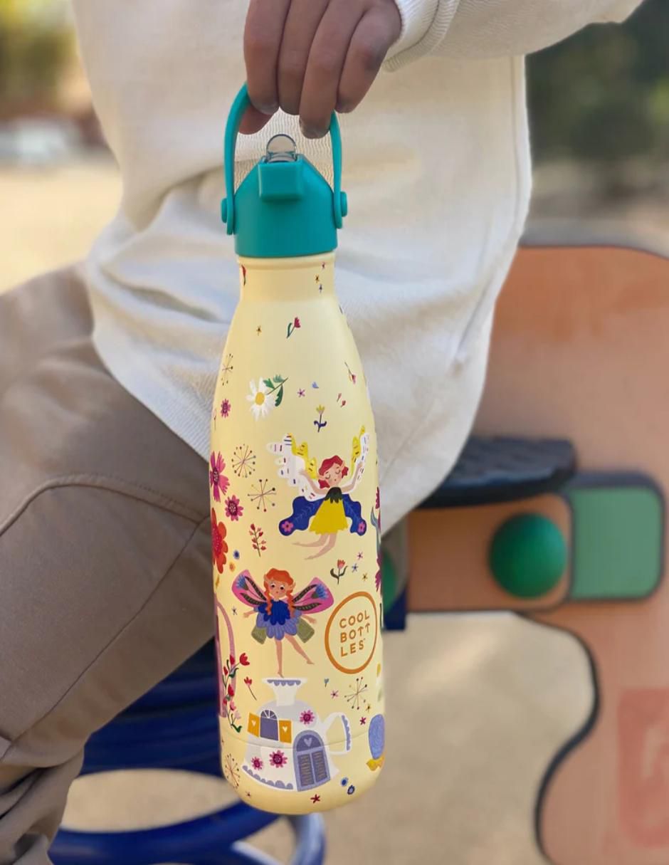 Termo de acero inoxidable Kids Hadas Mágicas con tapa rosca 5