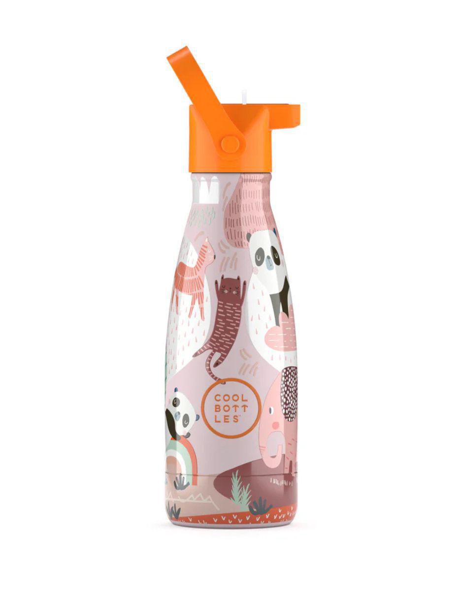 Termo de acero inoxidable Kids Panda Gang con tapa rosca