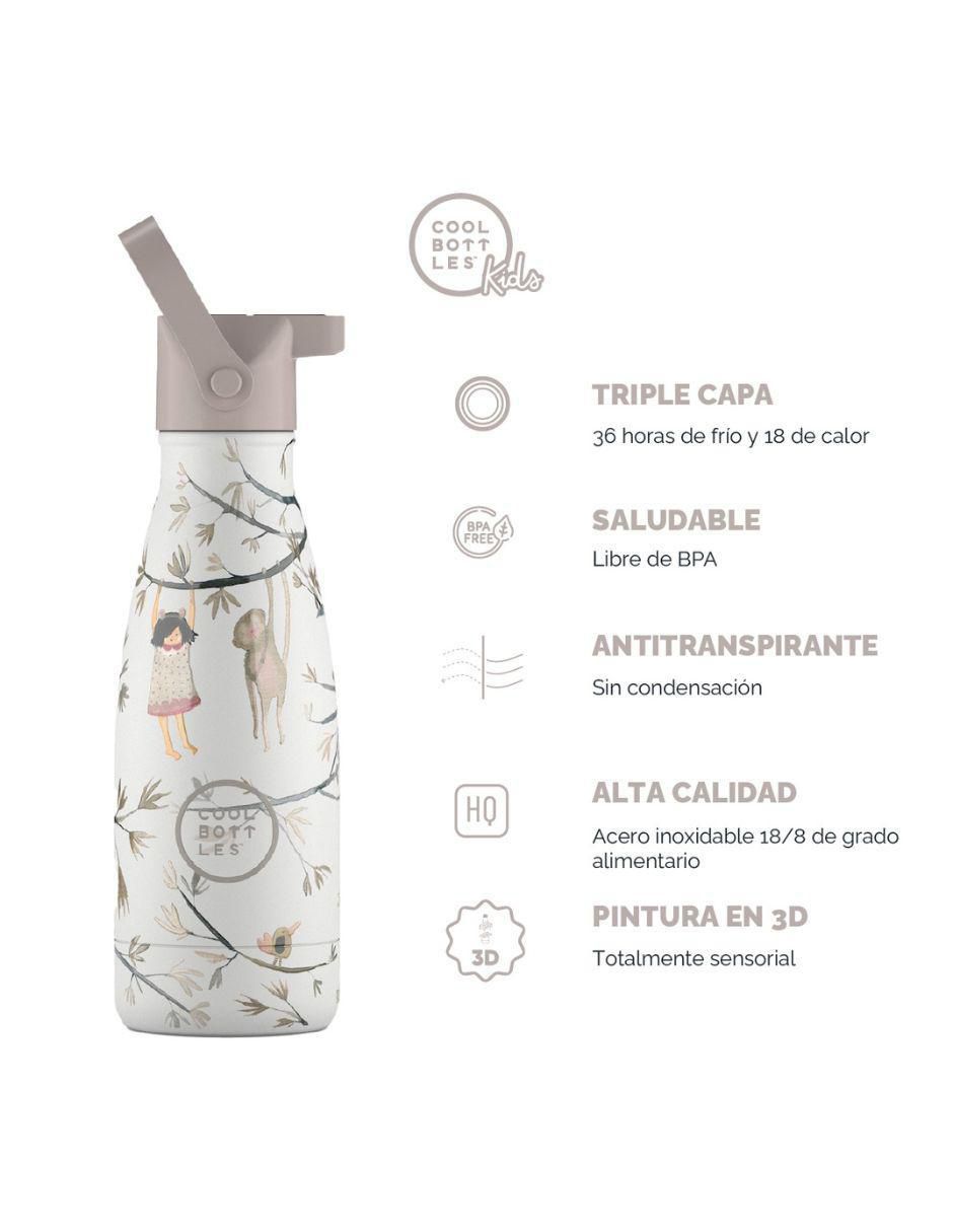 Termo de acero inoxidable Kids Hanging Friends con tapa rosca 260 ml