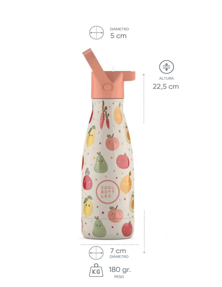 Termo de acero inoxidable Kids Fruit Salad con tapa rosca 6