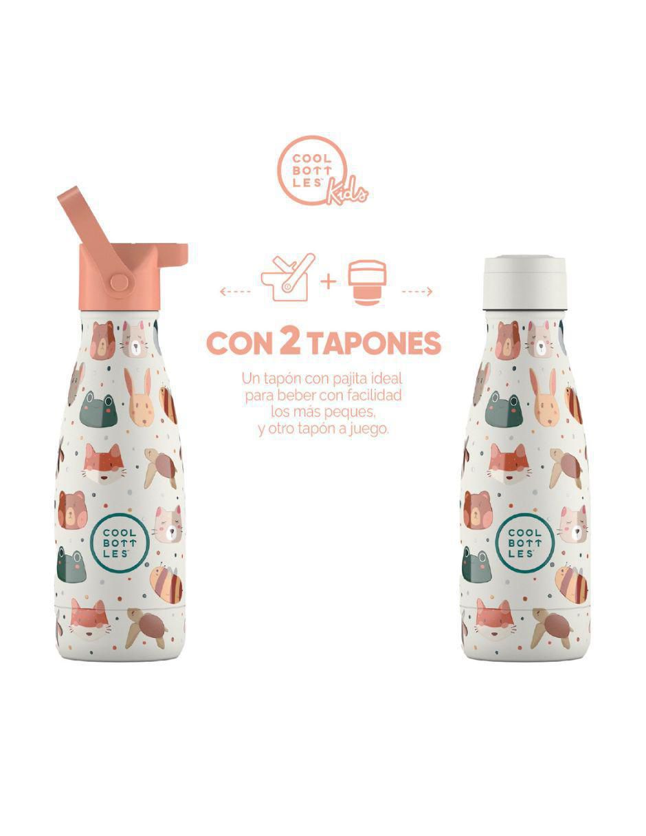 Termo de acero inoxidable Kids Pet Lover con tapa rosca 2
