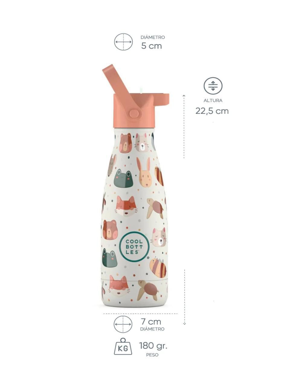 Termo de acero inoxidable Kids Pet Lover con tapa rosca 6