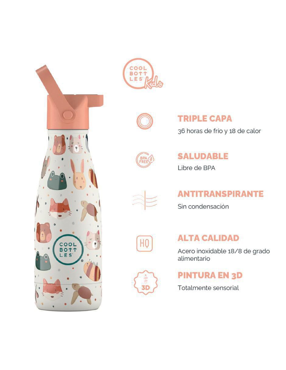 Termo de acero inoxidable Kids Pet Lover con tapa rosca 4