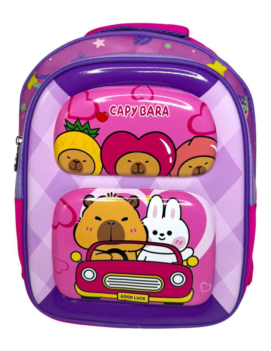 Set mochila casual Capibara
