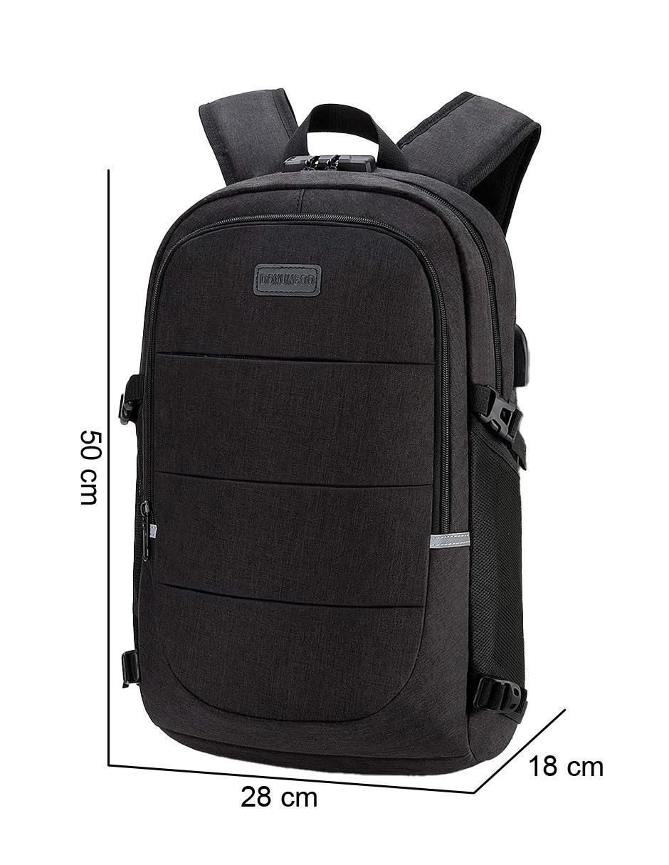 Set mochila antirrobo Generico impermeable para hombre