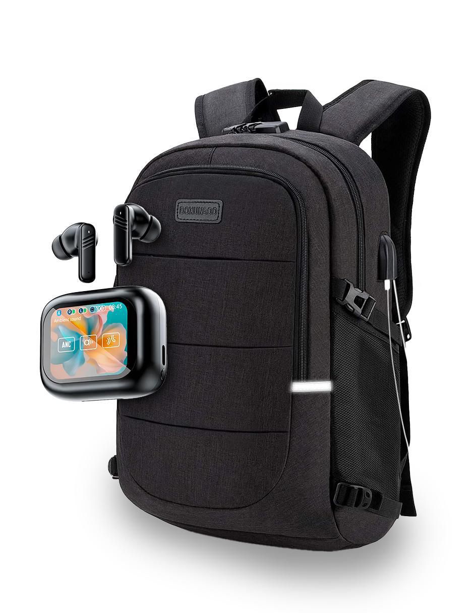 Set mochila antirrobo Generico impermeable para hombre