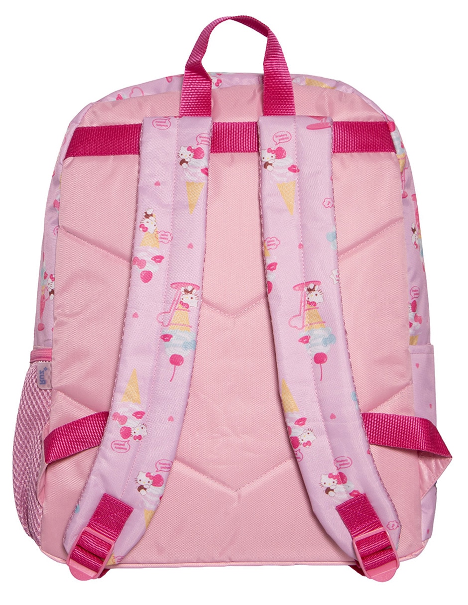 Mochila escolar Hello Kitty Kitty Cupcake para niña 4