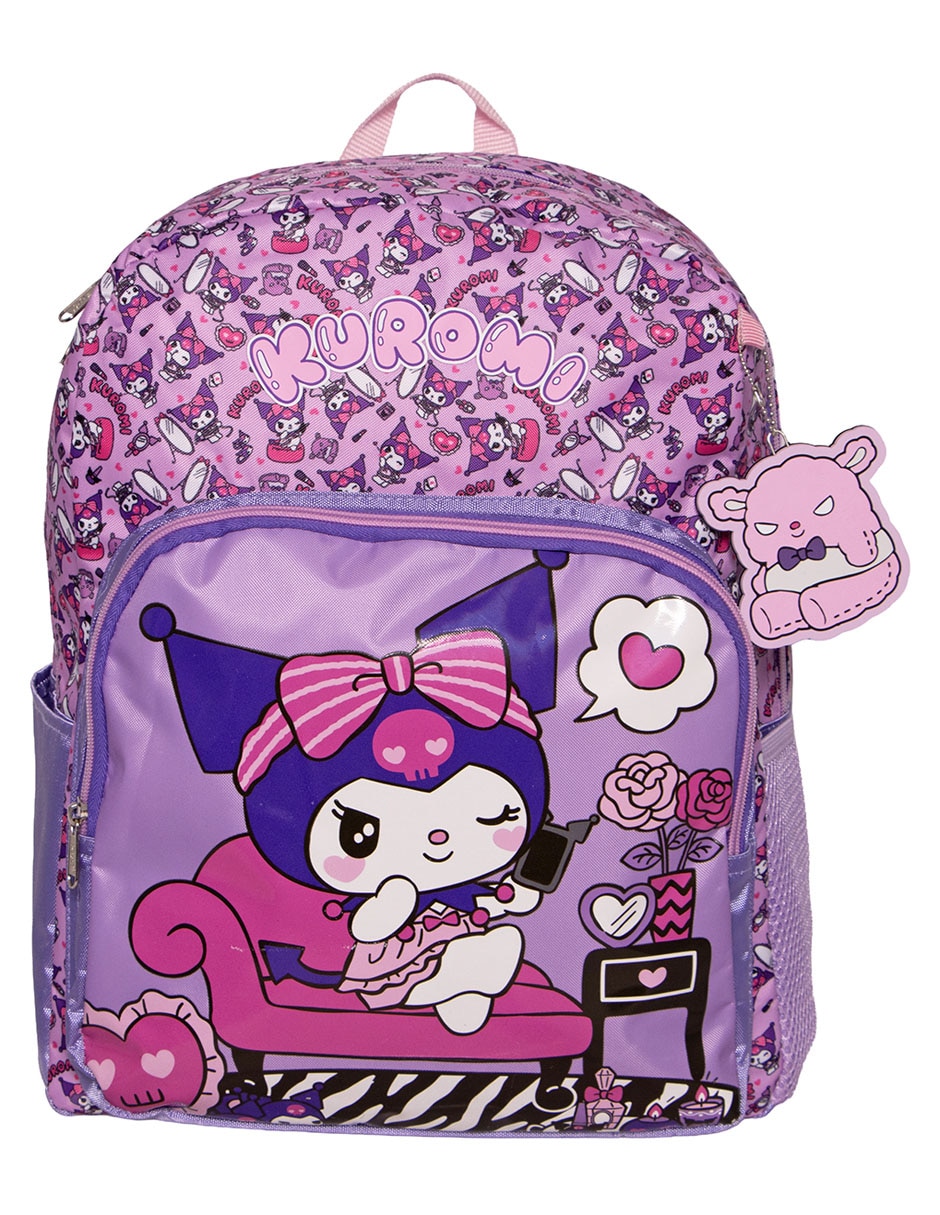 Mochila escolar Kuromi Baku para niña 1