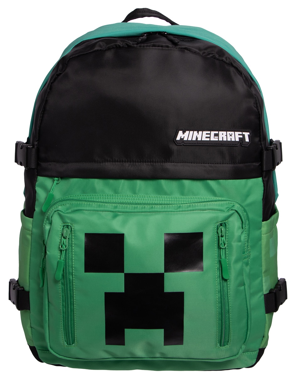 Mochila escolar Minecraft Botella para niño 1