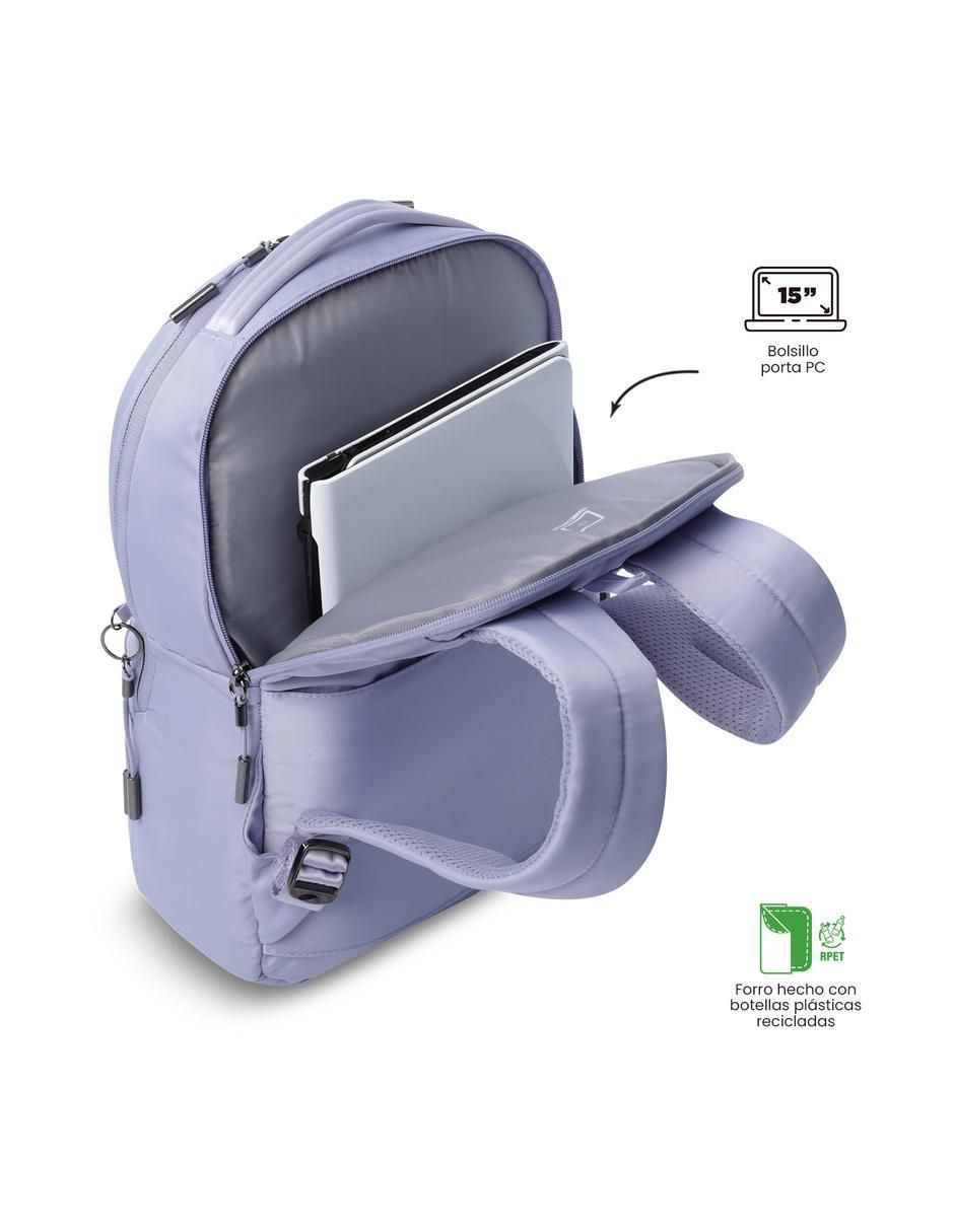Mochila con portalaptop Roxanne impermeable 4