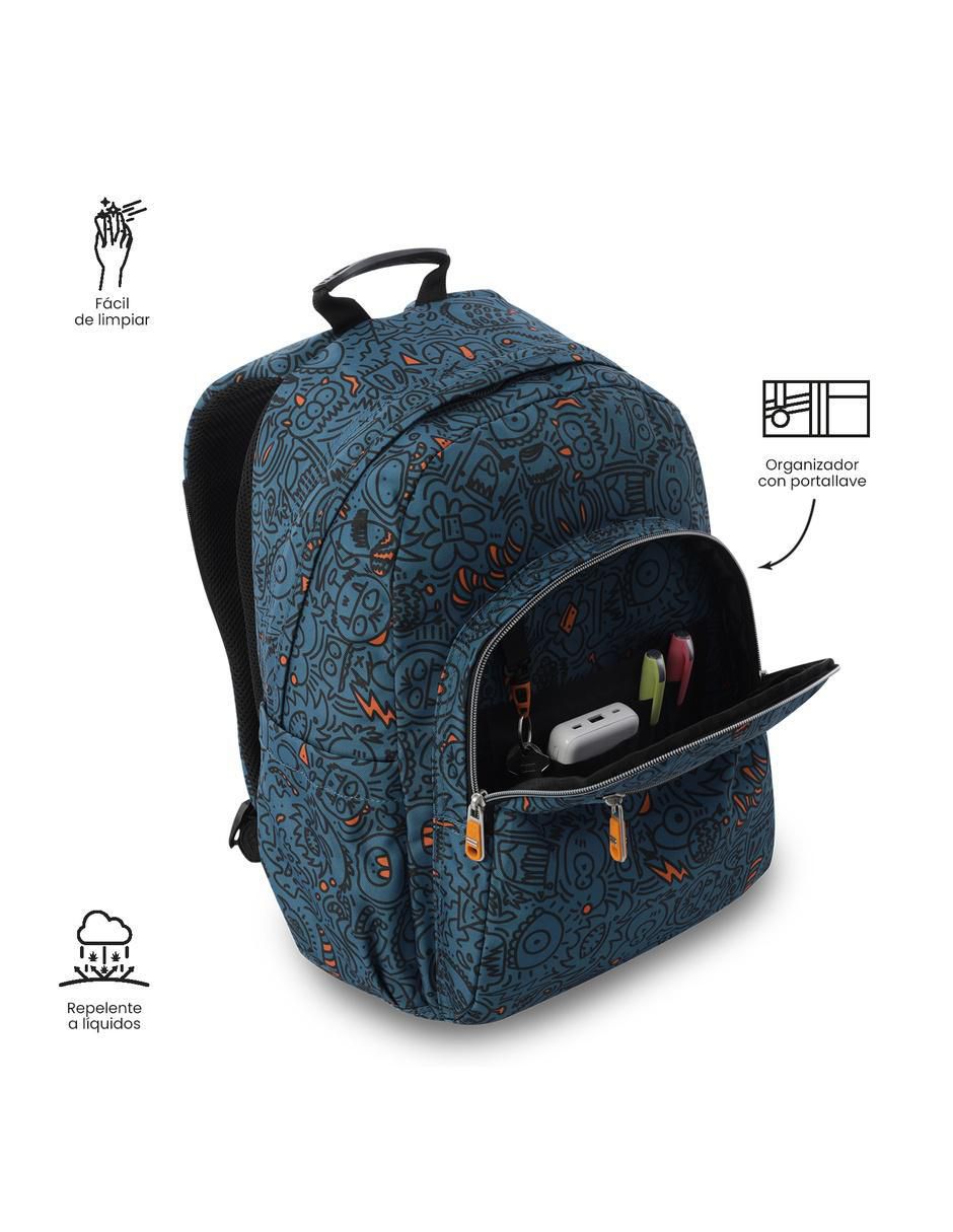 Mochila escolar Acuarela impermeable para niño