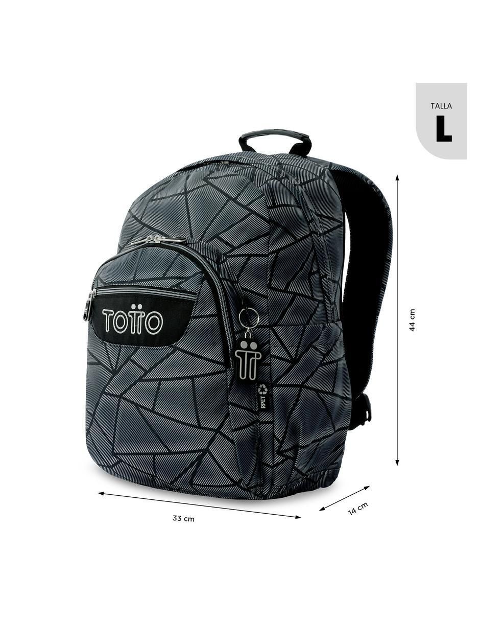 Mochila escolar Totto Acuarela impermeable para niño