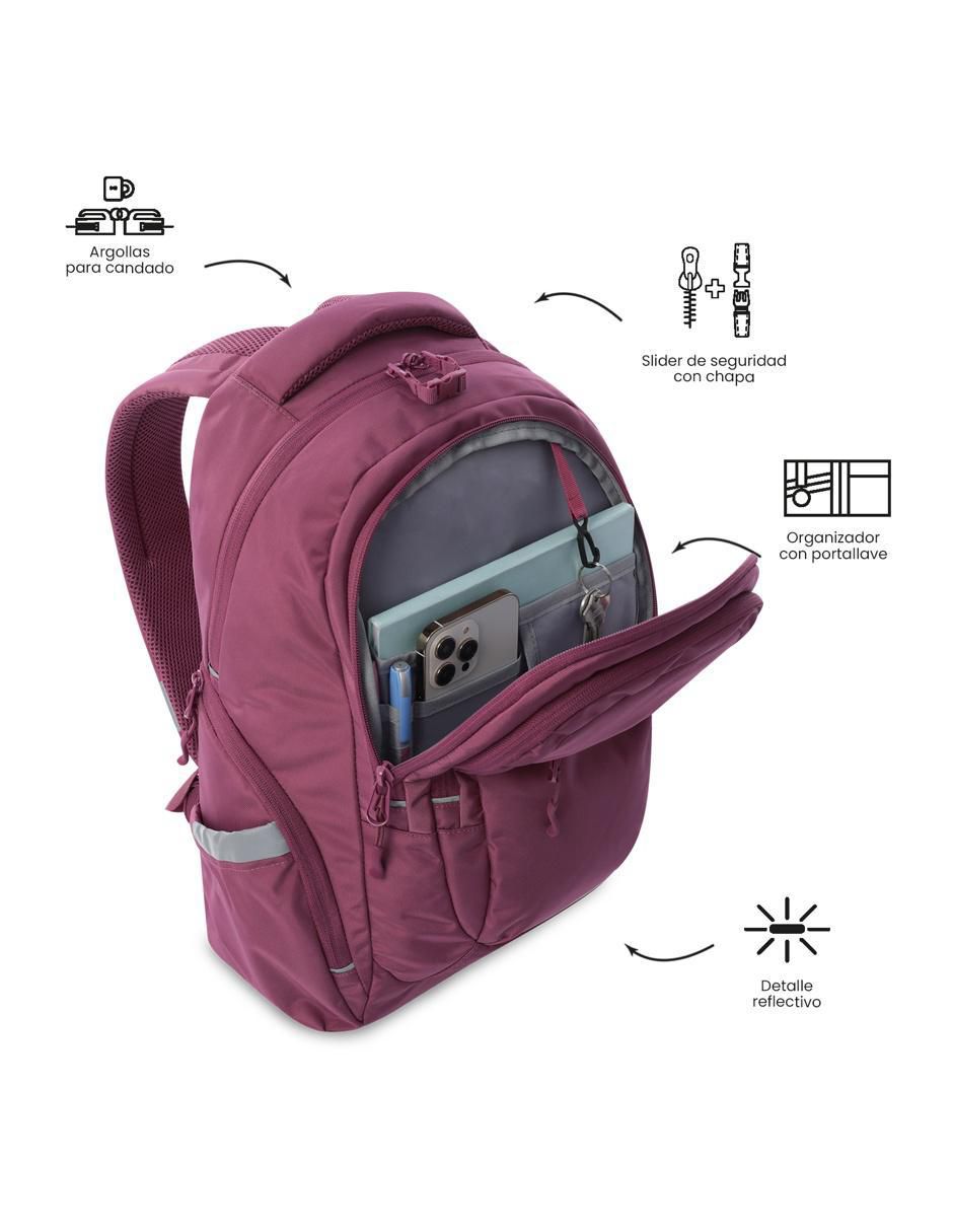 Mochila con portalaptop Eufrates impermeable 5