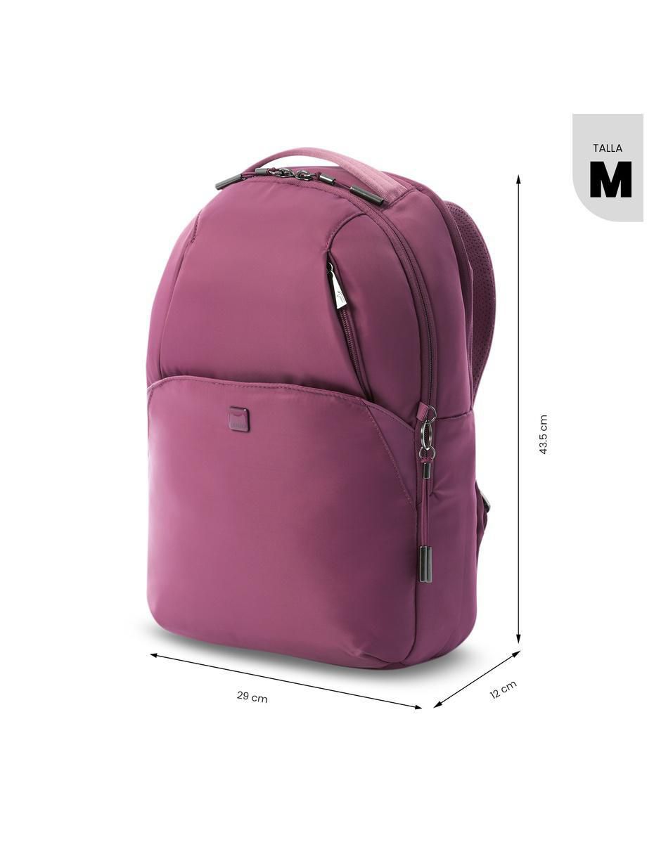 Mochila con portalaptop Totto Roxanne impermeable para mujer