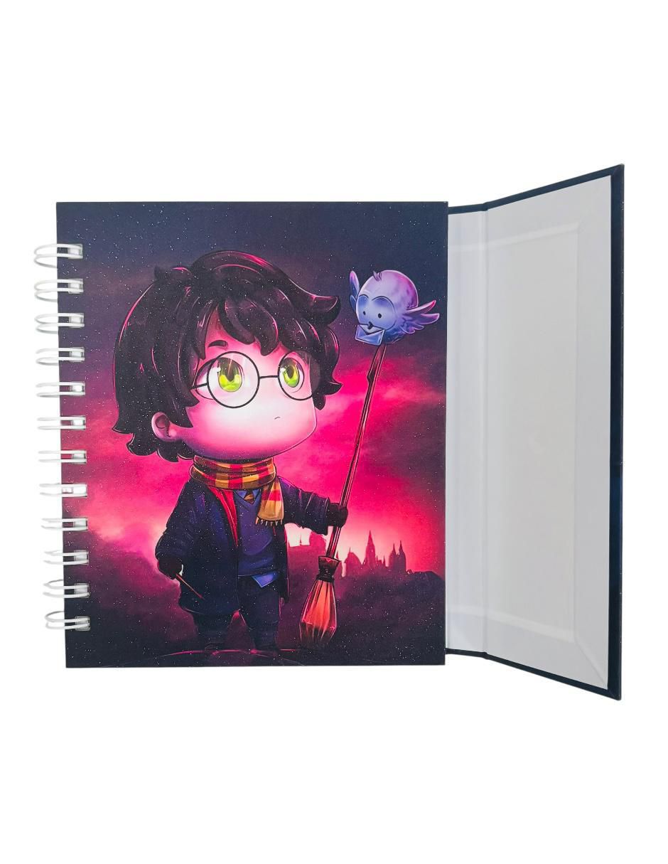 Libreta Harry Potter cuadro chico 2