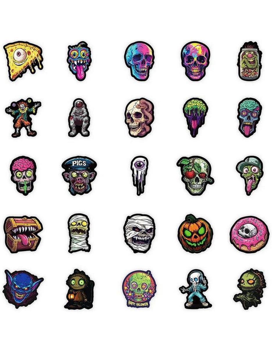 Set calcomanía Z-SmileFun: Halloween y Día de Muertos 2