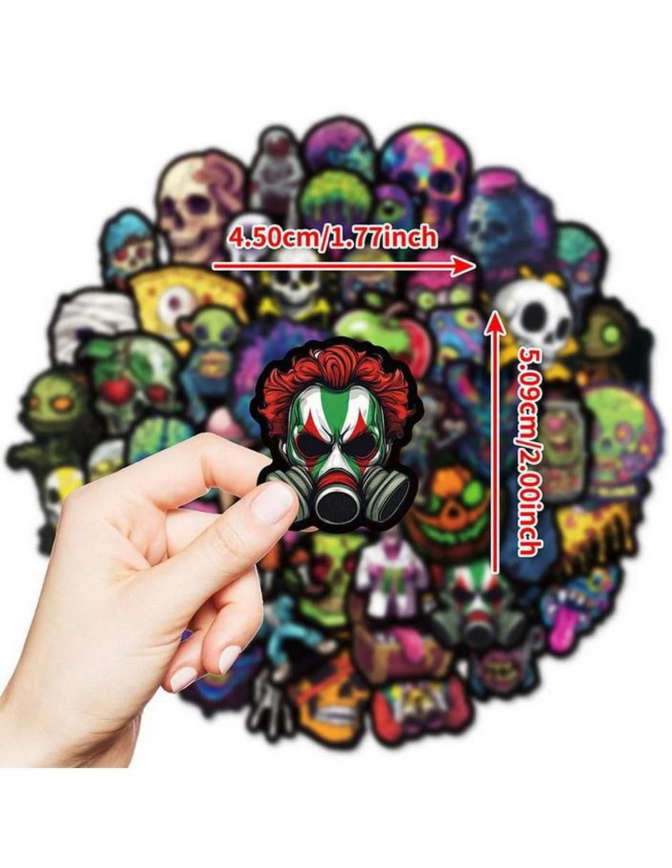 Set calcomanía Z-SmileFun: Halloween y Día de Muertos 4