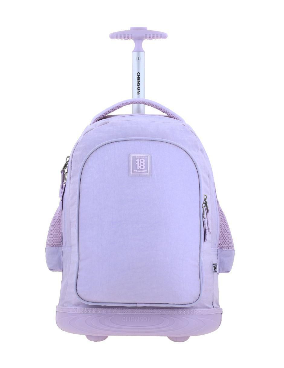 Mochila con ruedas escolar 1818 para mujer