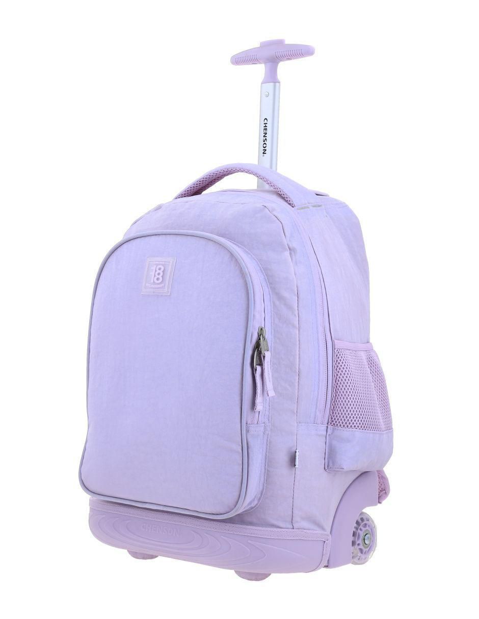 Mochila con ruedas escolar 1818 para mujer