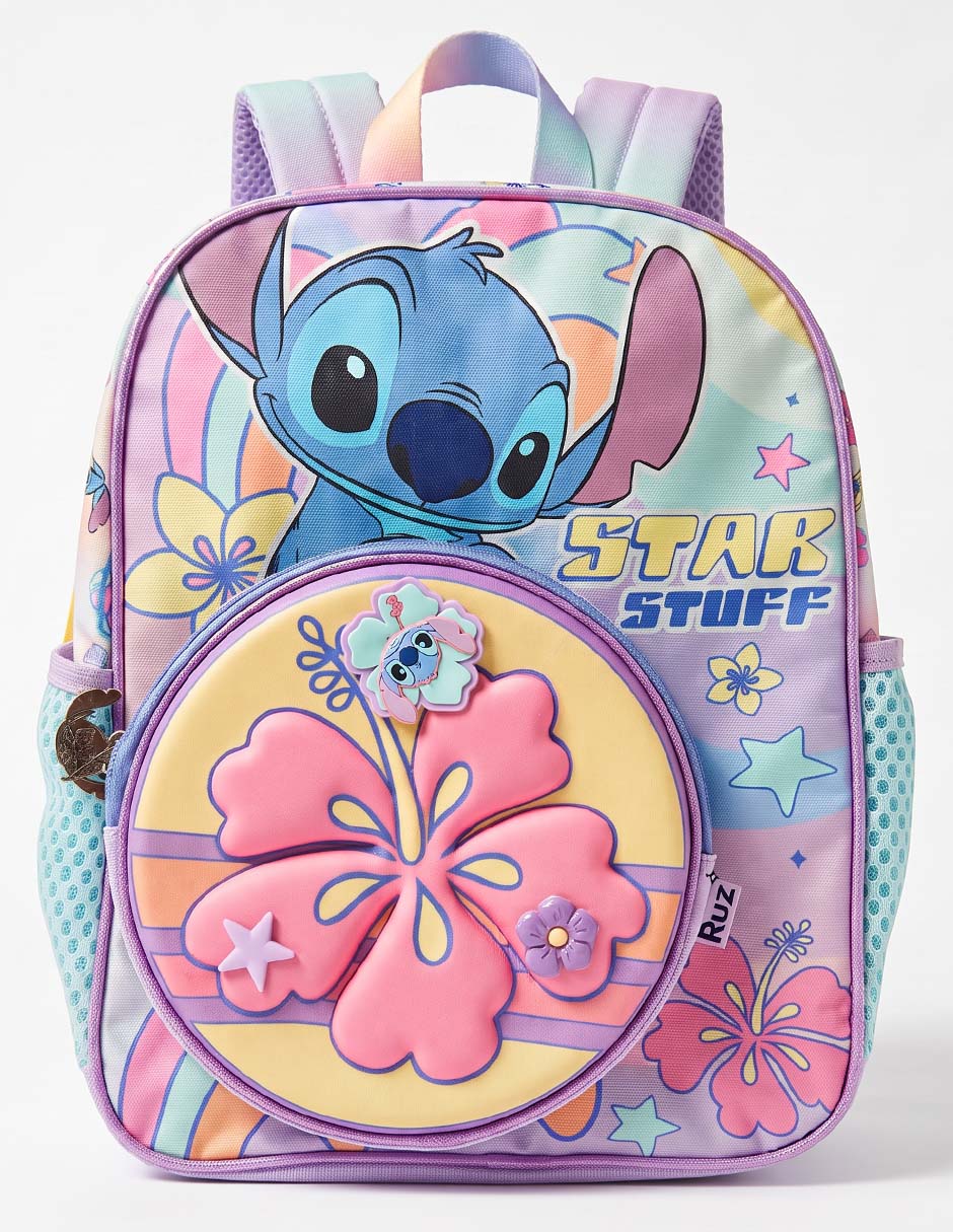 Mochila escolar Stitch para niña 1
