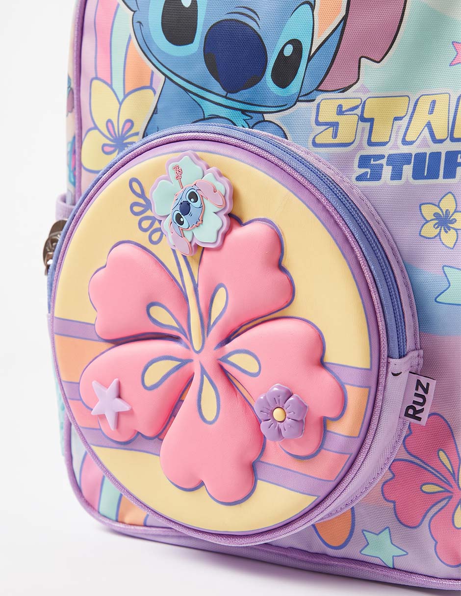 Mochila escolar Stitch para niña