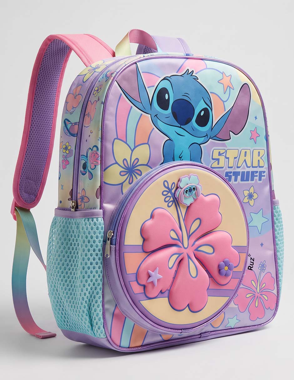 Mochila escolar Stitch Stitcho soñador para niña 1