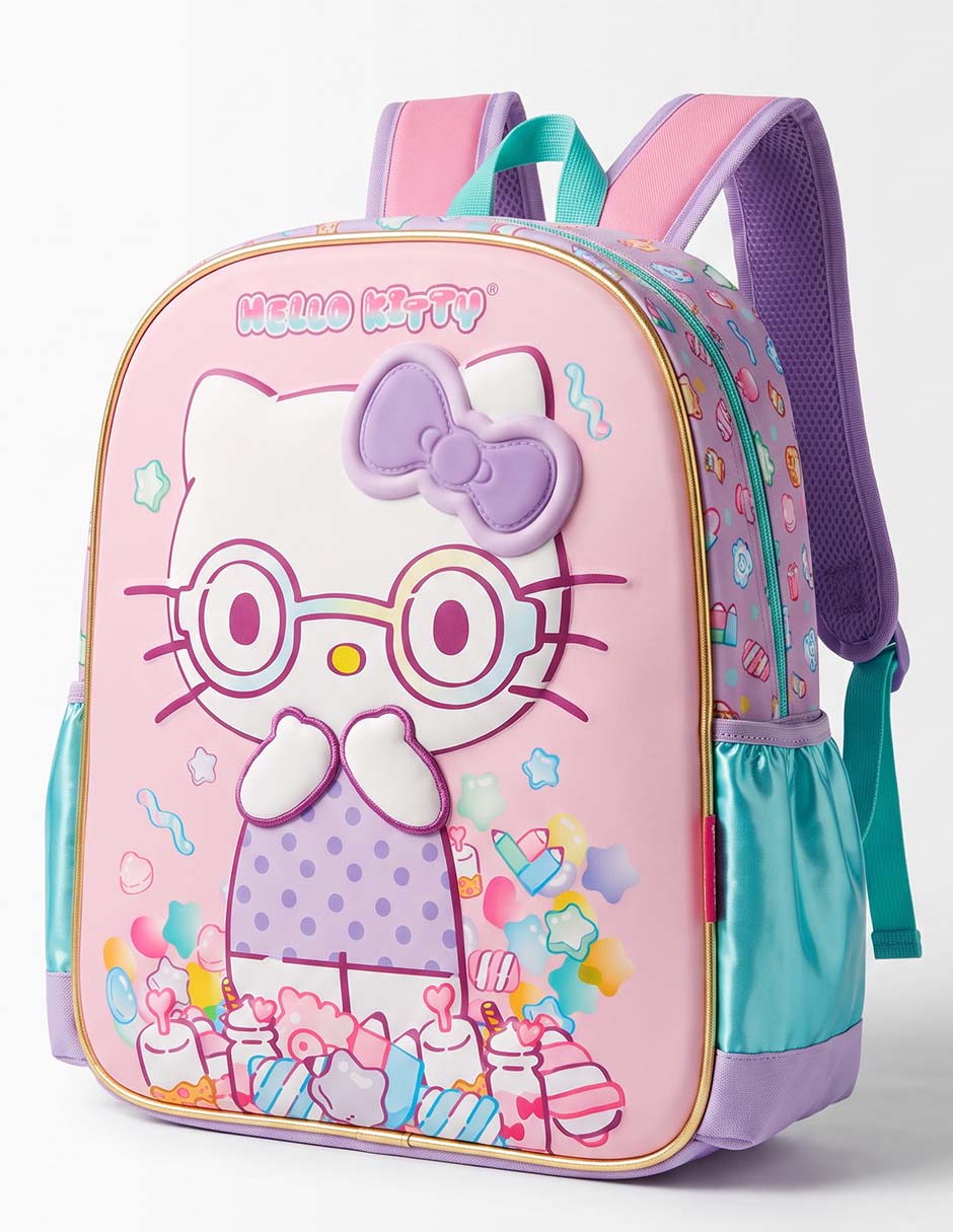 Mochila escolar Hello Kitty Glasses para niña 1