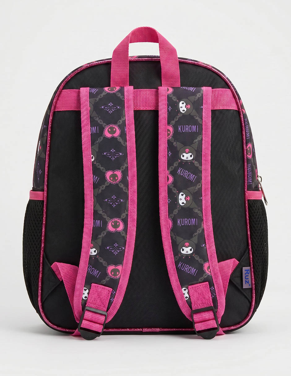 Mochila escolar Kuromi Dark para niña