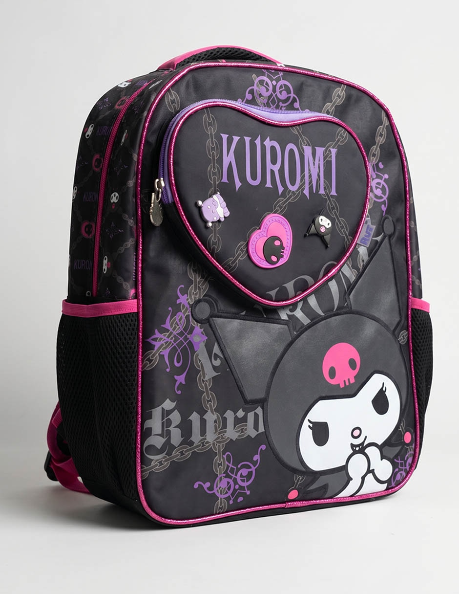 Mochila escolar Kuromi Dark para niña