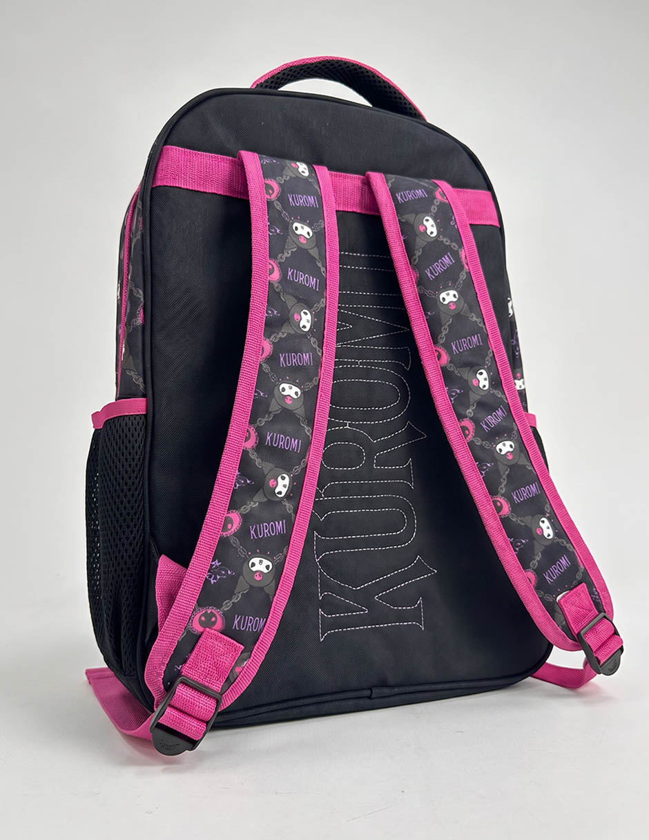 Mochila escolar Kuromi Dark para niña