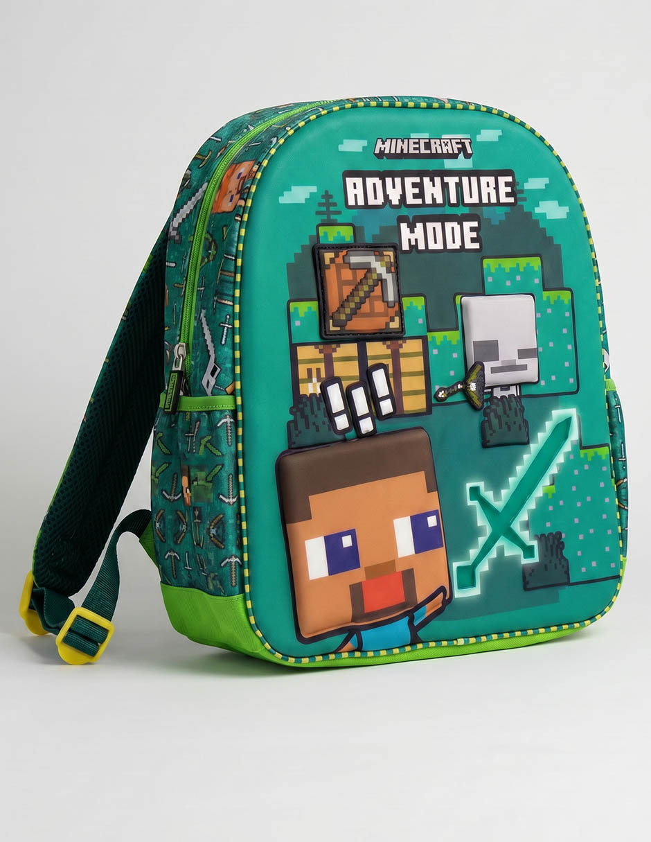 Mochila escolar Minecraft Gamer para niño Mochila escolar Minecraft Gamer para niño