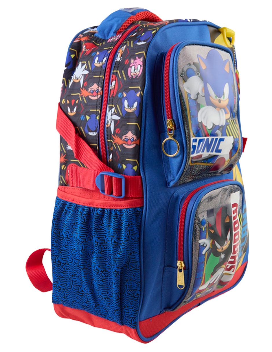 Mochila Escolar Sonic & Shadow Ruz Sega