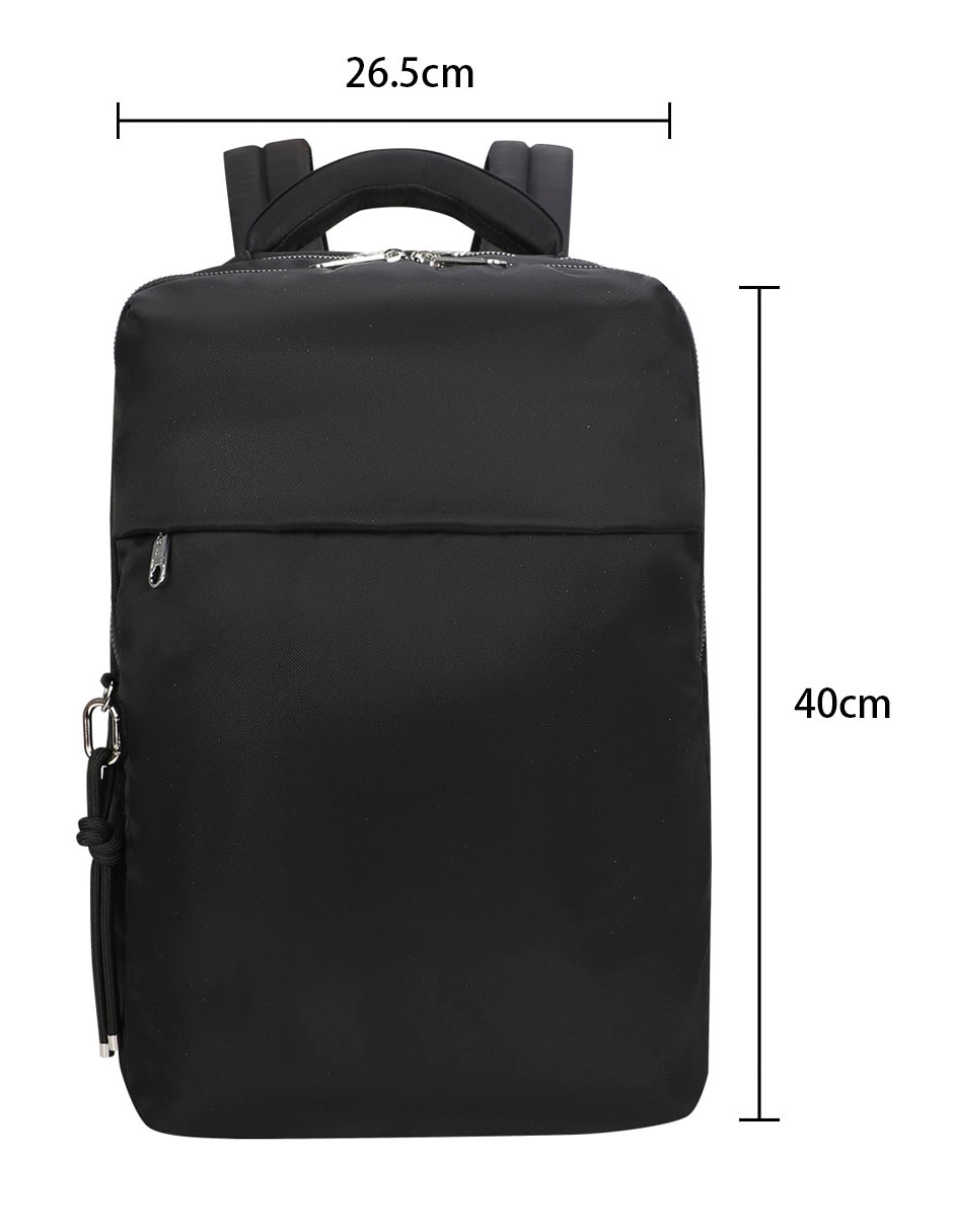 MOCHILA BLISS THAT'S, ESTÁNDAR, NEGRO 8