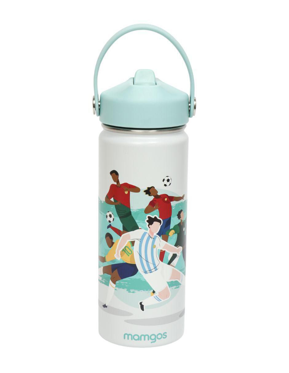 Termo de acero inoxidable Escolar con tapa rosca 530 ml Termo de acero inoxidable Escolar con tapa rosca 530 ml