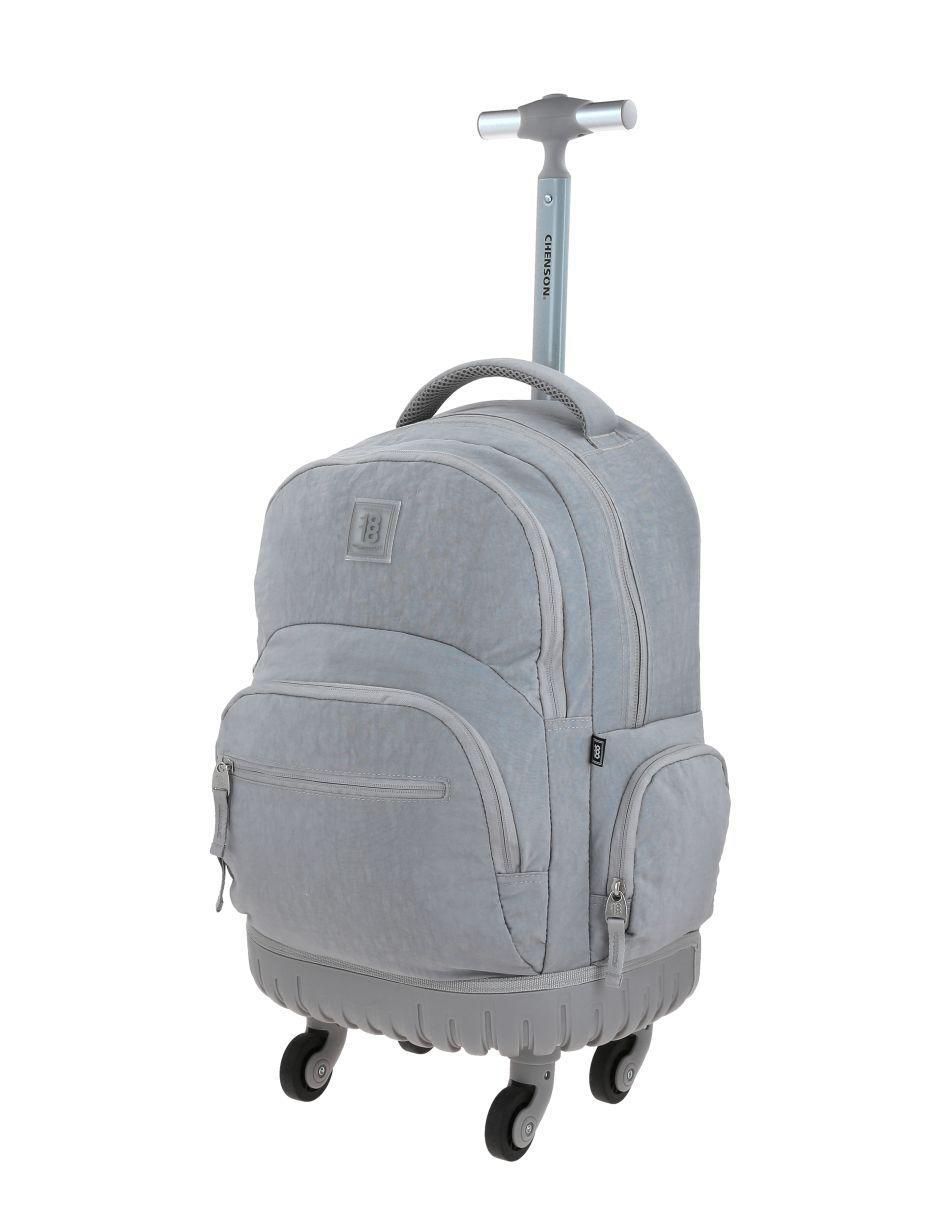 Mochila con ruedas escolar unisex 8