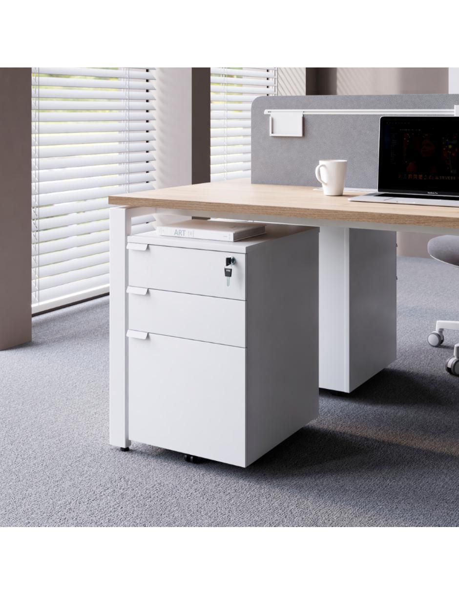 Archivero Form Design con cerradura y base móvil