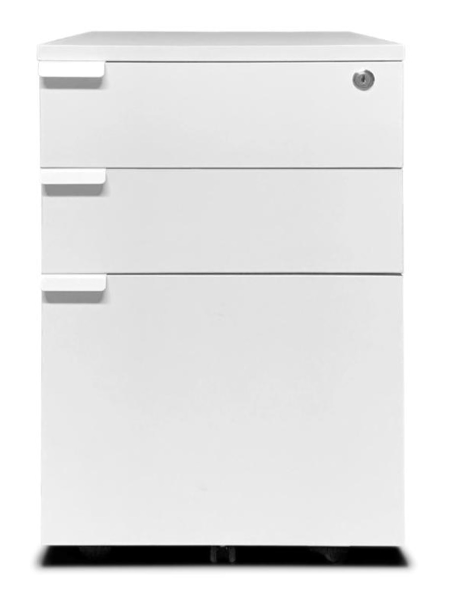 Archivero Form Design con cerradura y base móvil