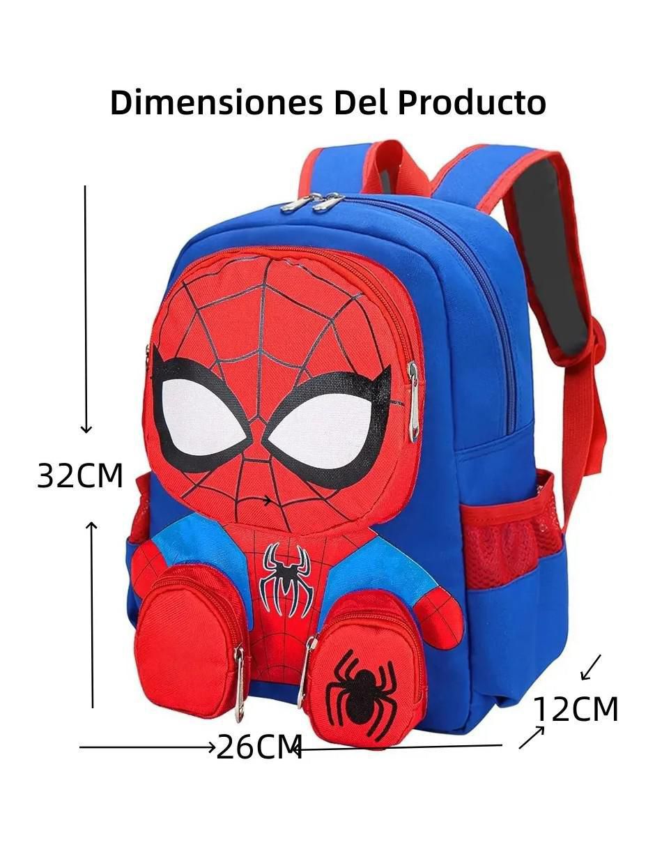 Mochila escolar Spider-Man impermeable 7