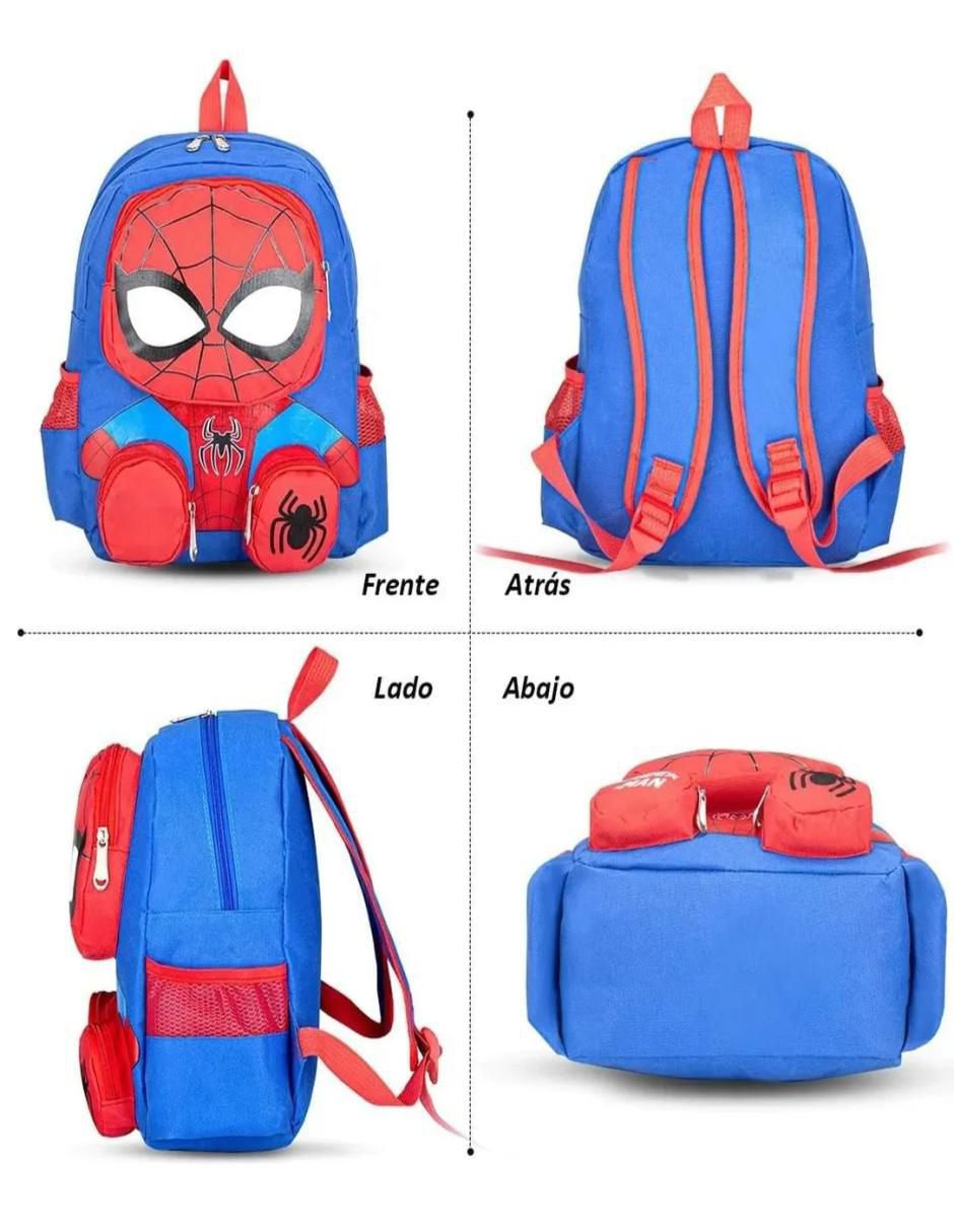 Mochila escolar Spider-Man impermeable 5