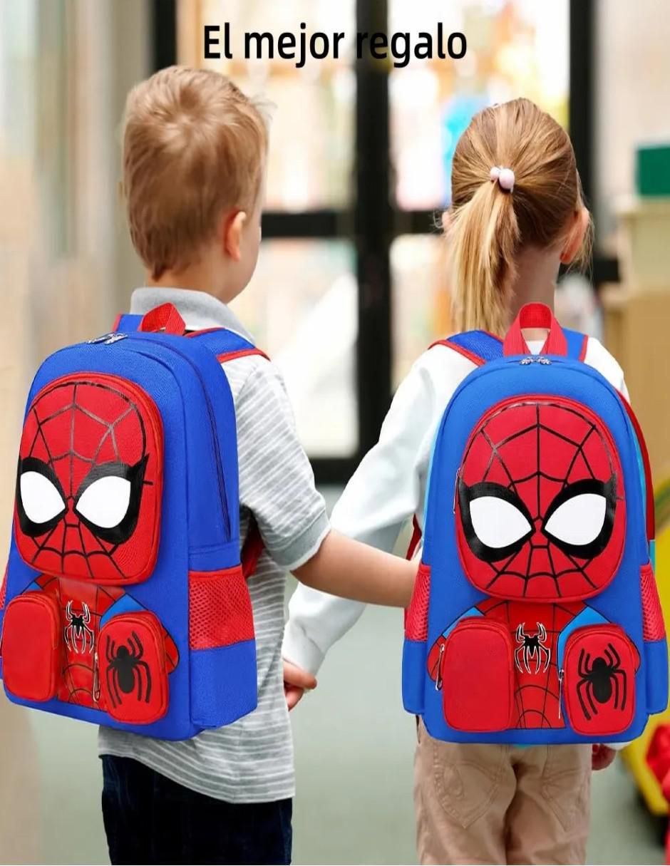 Mochila escolar Spider-Man impermeable 6