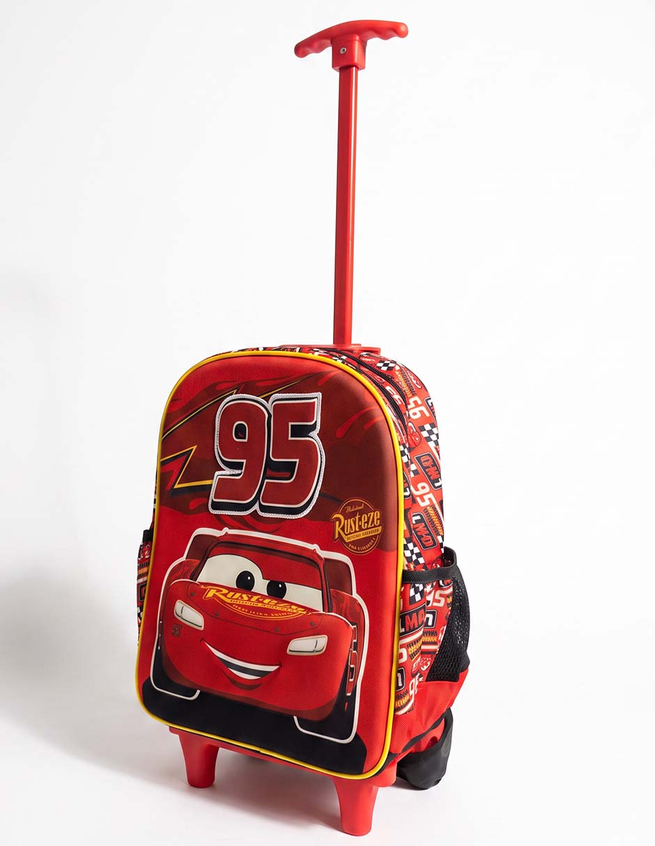 Mochila con ruedas escolar Cars Mc Queen 95 no para niño 1