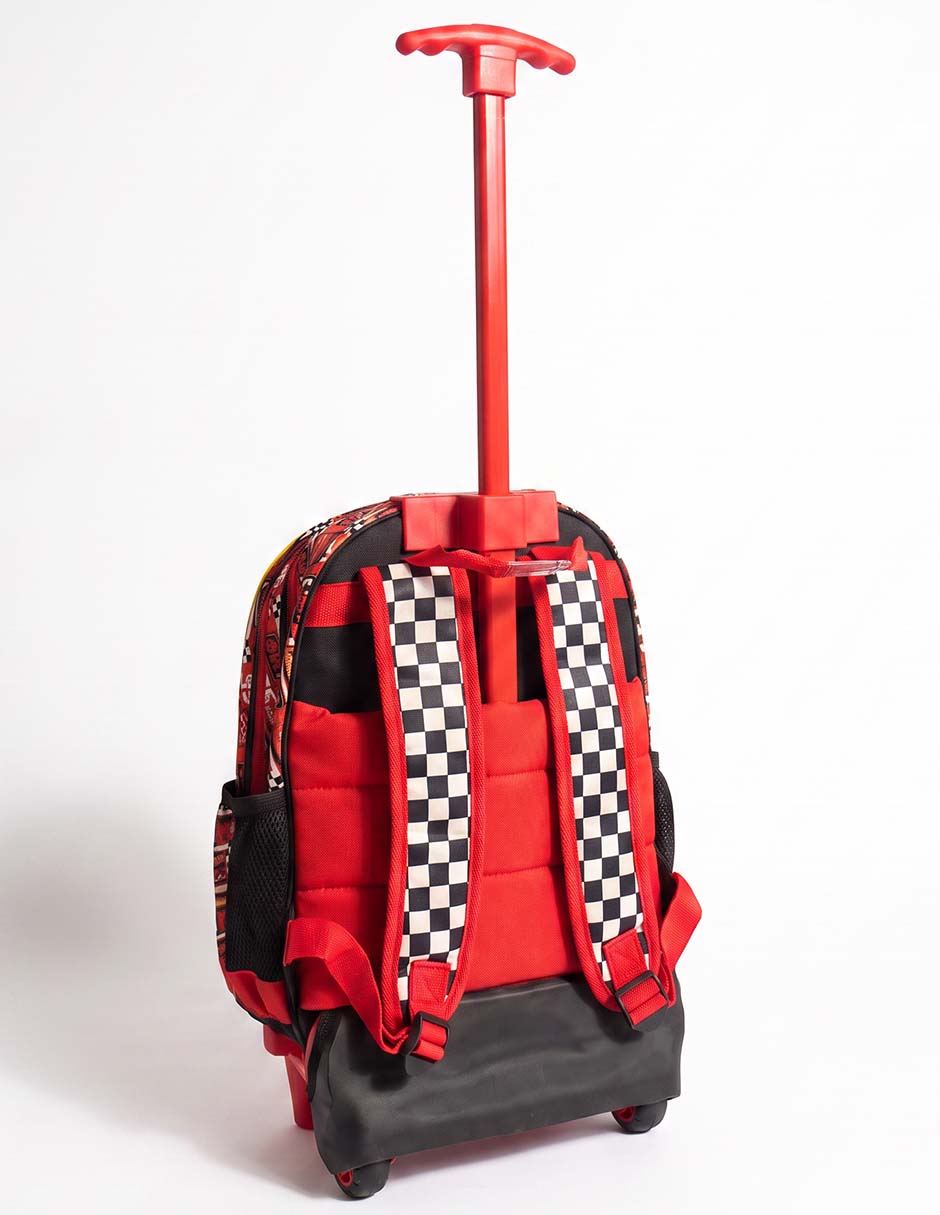 Mochila con ruedas escolar Cars Mc Queen 95 no para niño 2