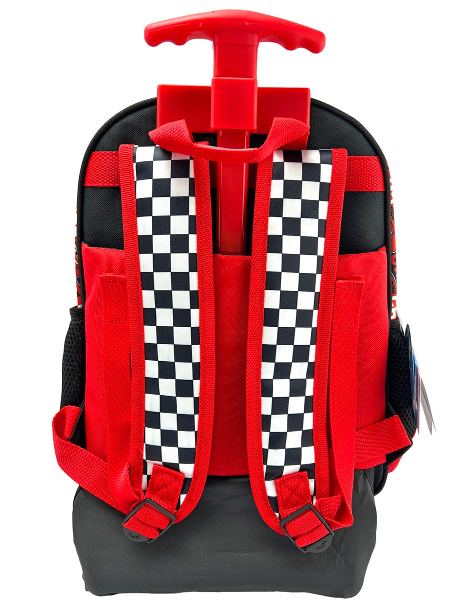Mochila con ruedas escolar Cars Mc Queen 95 no para niño 4