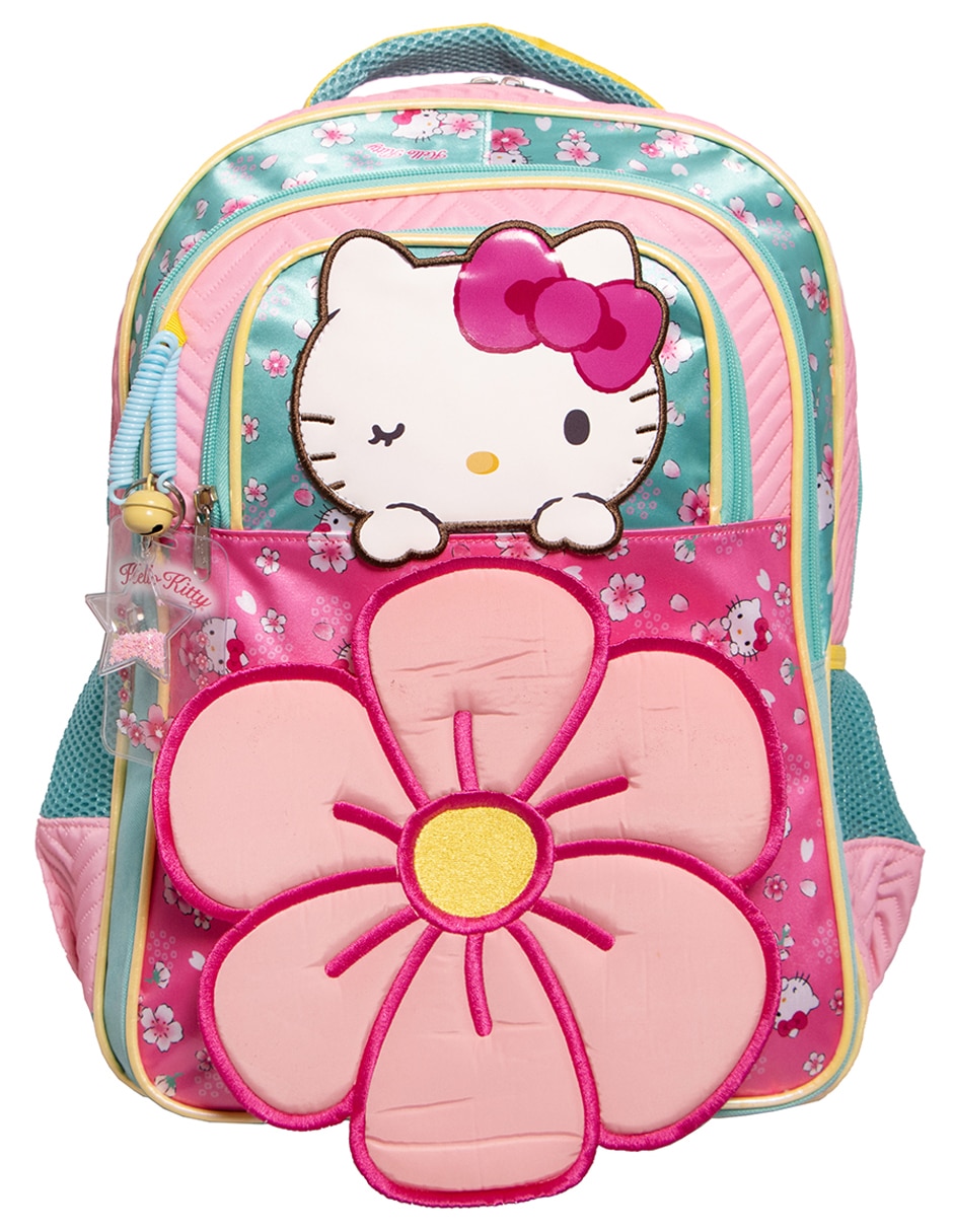 Mochila escolar hello kitty para niña 1