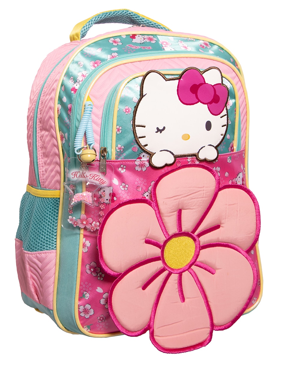 Mochila escolar hello kitty para niña 2