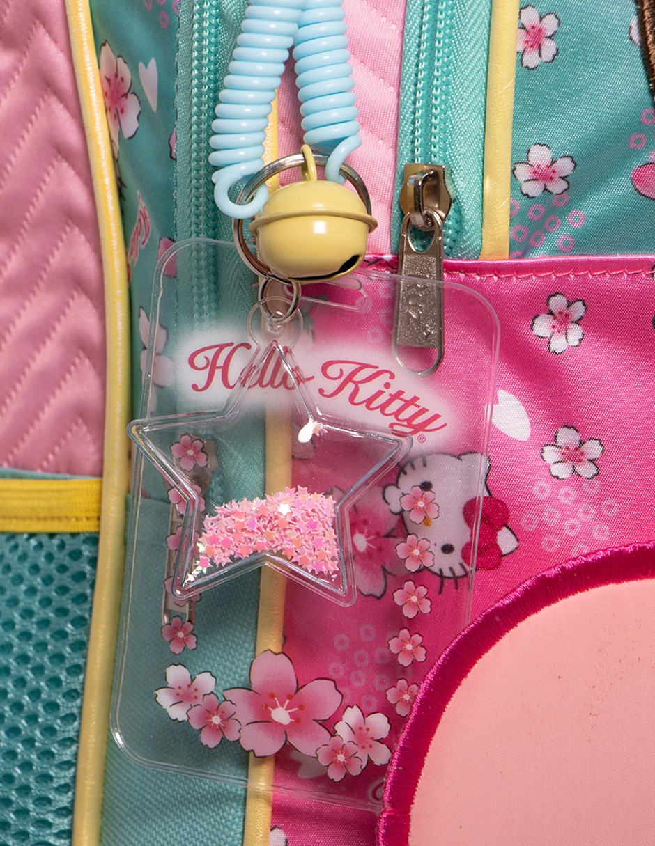 Mochila escolar hello kitty para niña