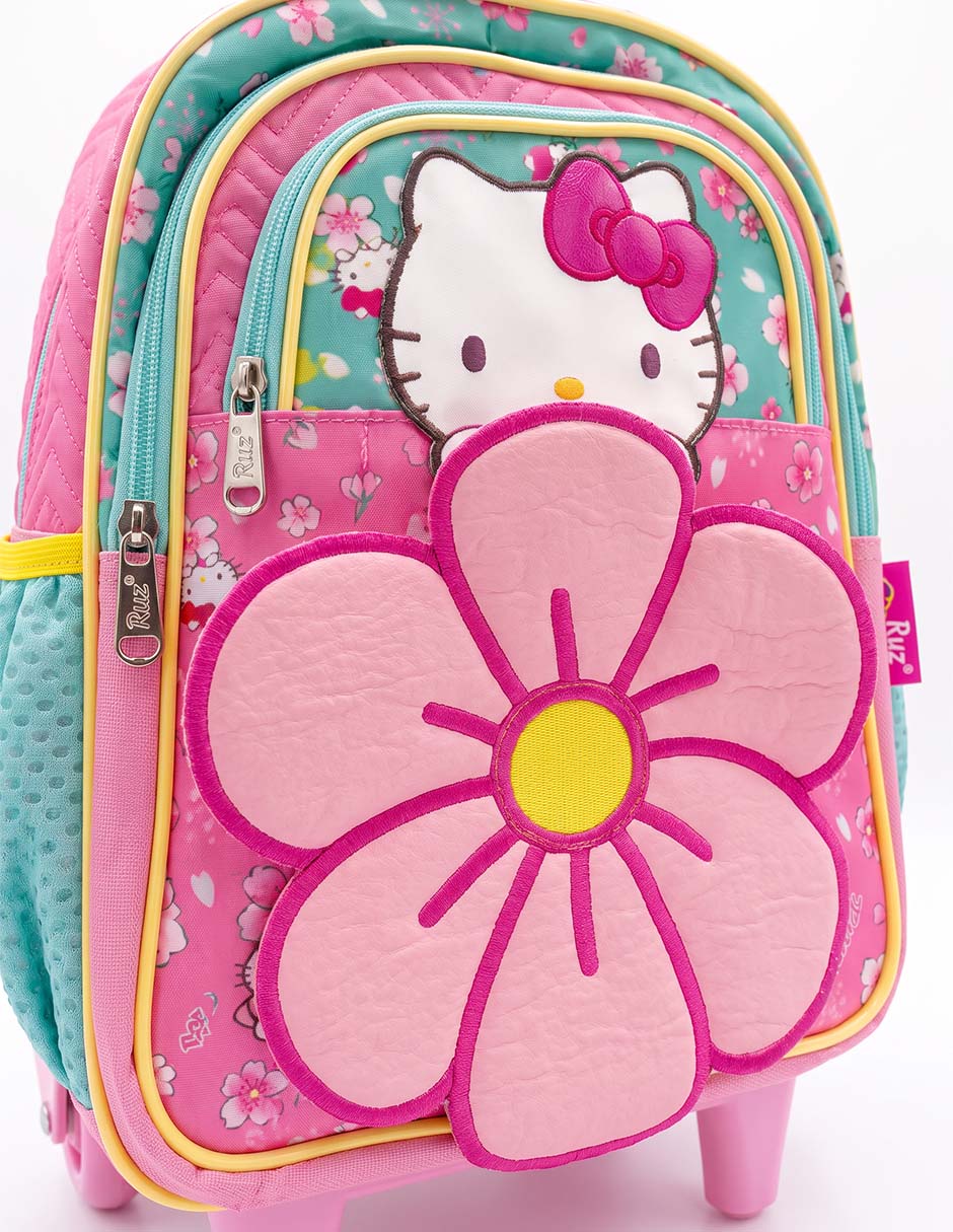 Mochila escolar Hello Kitty Flower 4